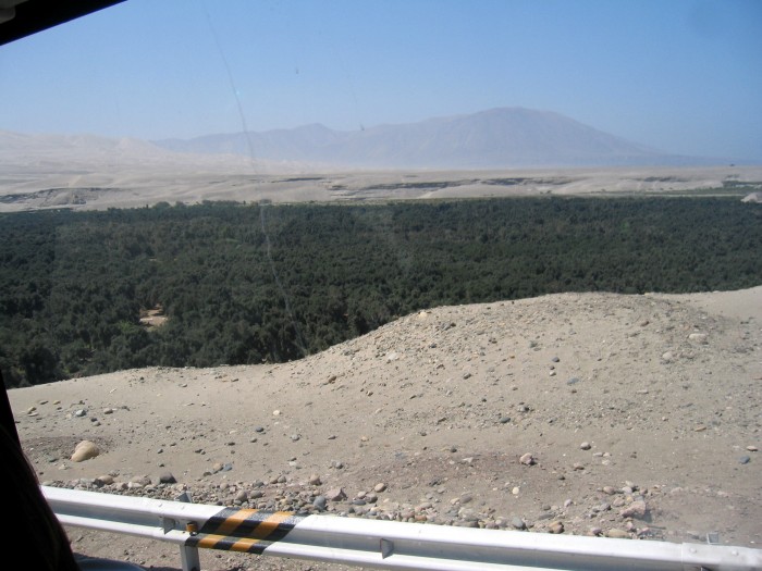 Przejazd z Nazca do Aurequipy