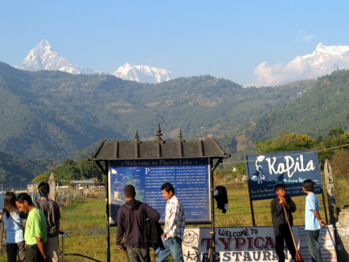 Widoczki z Pokhary