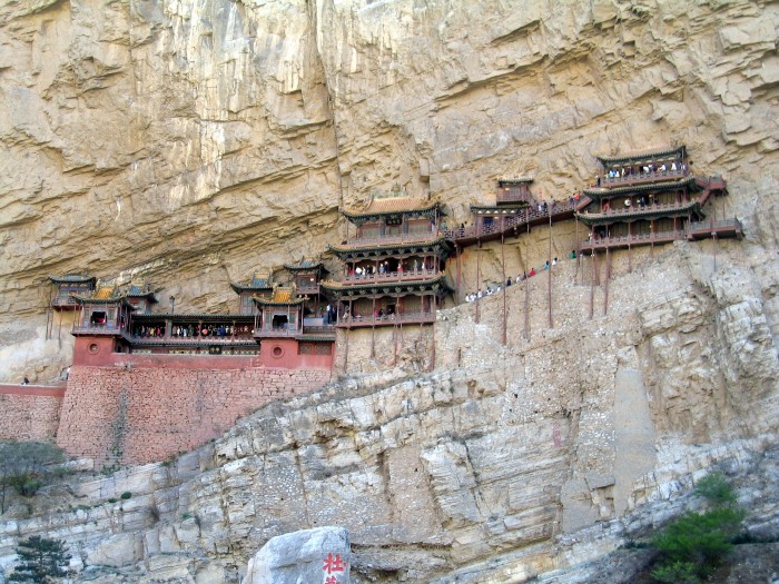 Ogólny widok na Wiszący Klasztor