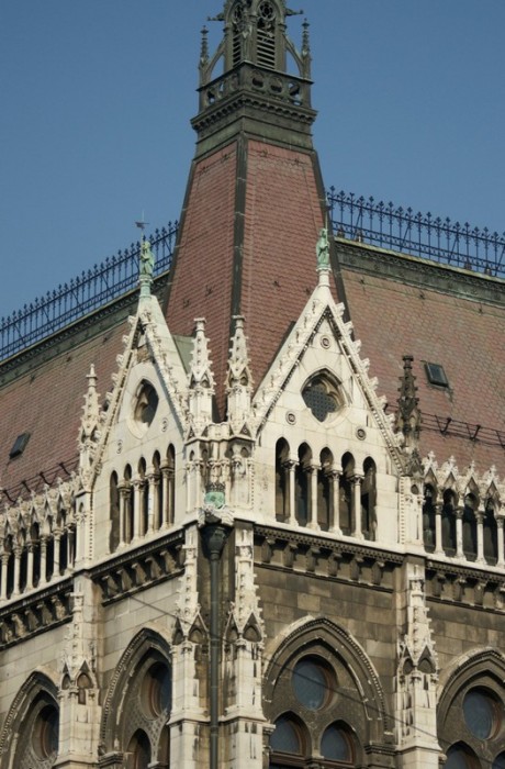 Fragment węgierskiego Parlamentu