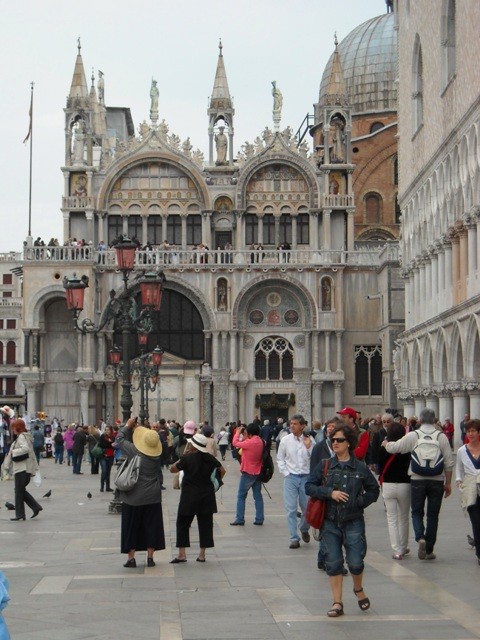 Piazzetta di San Marco, widok na bazylikę