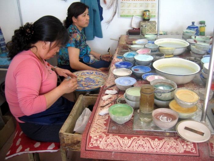 Produkcja  wyrobów z porcelany chińskiej
