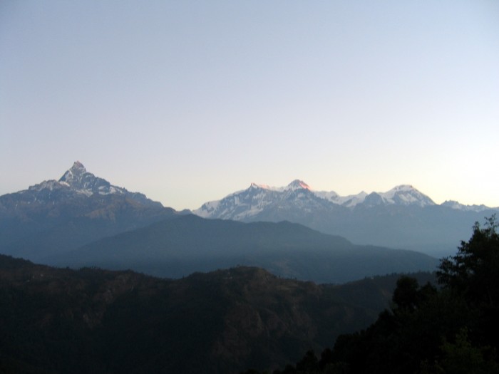 Himalaje  o świcie