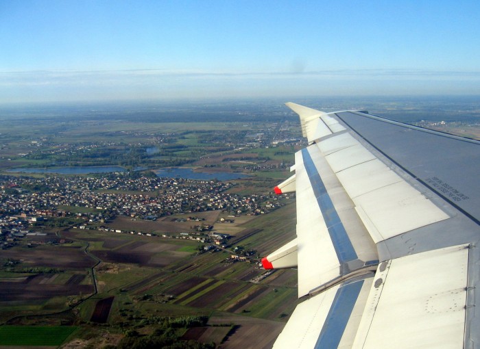 Lot nad Warszawą