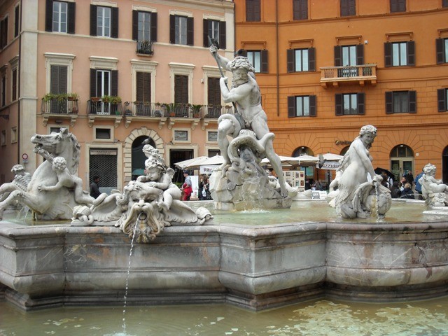 fontanna  Neptuna na Piazza Navona