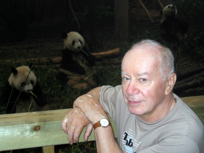 Panda wielka i autor