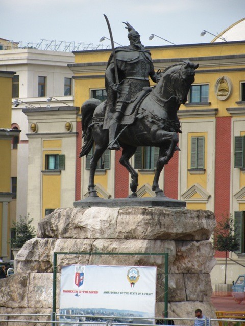 pomnik Skanderbega