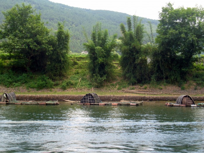 Tratwy na rzece Li