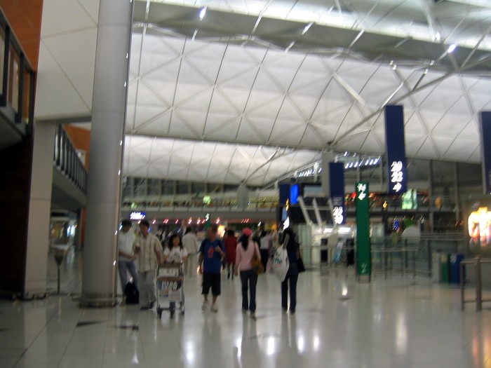 Lotnisko w Hongkongu