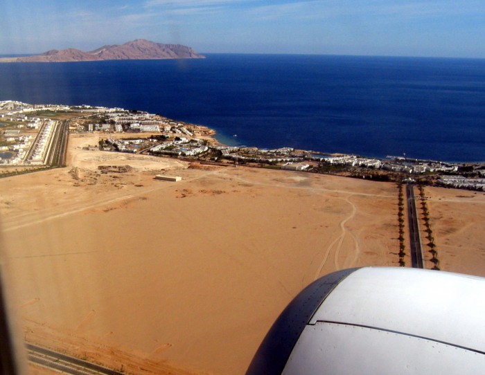 Sharm el Sheikh - widok z góry