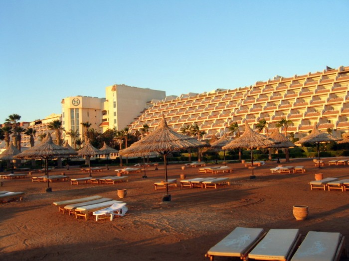 Na terenie hotelu Sheraton Sharm