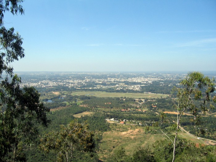 Widok na Mysore