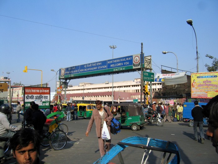 New Delhi - Dworzec Kolejowy