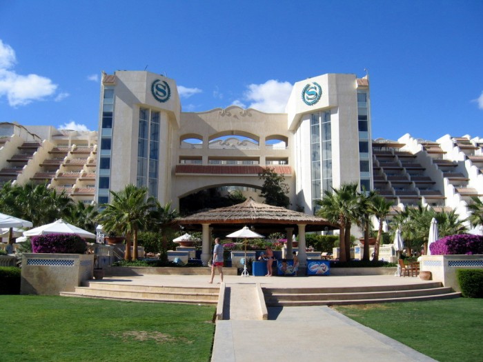 Na terenie hotelu Sheraton Sharm