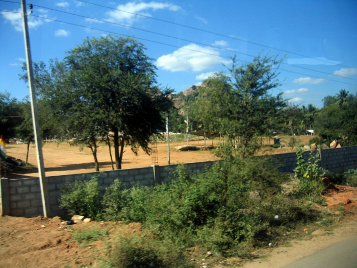 Autobusem z Mysore do Bangalore