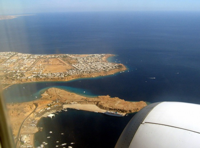 Sharm el Sheikh - widok z góry