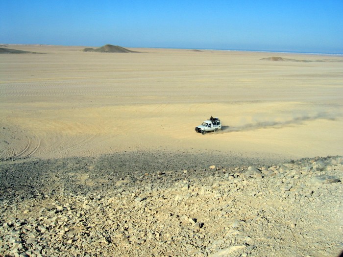 Safari na pustyni - dżipami