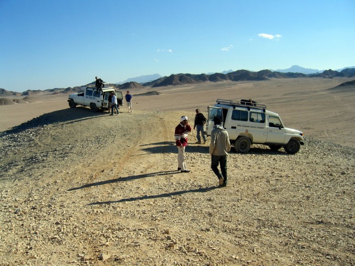 Safari na pustyni - dżipami