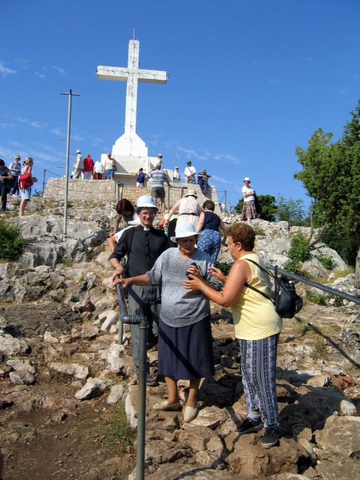 Wejście na Górę Św. Krzyża