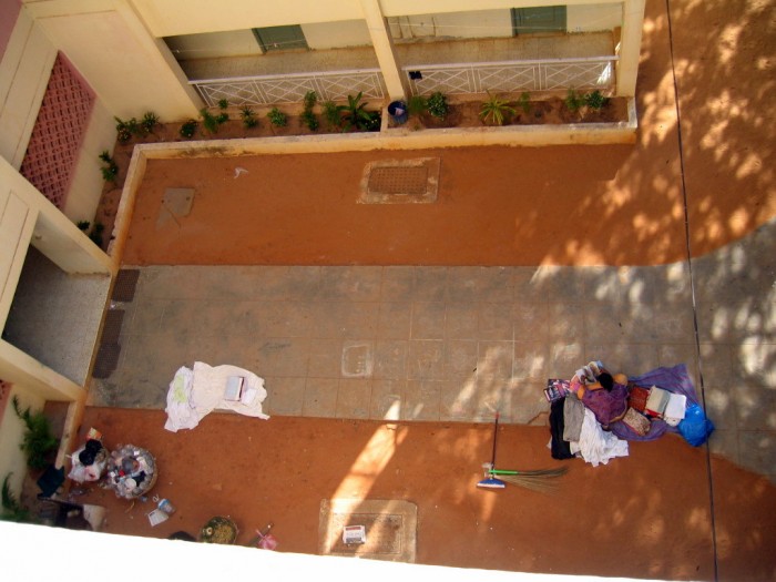 Widok z balkonu pokoju hotelowego