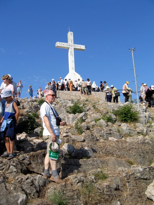 Wejście na Górę Św. Krzyża