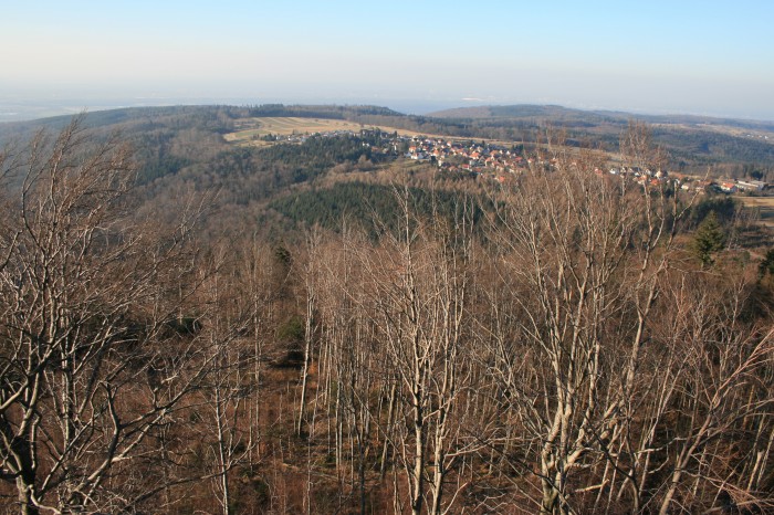 Widok z wieży Mahlberg
