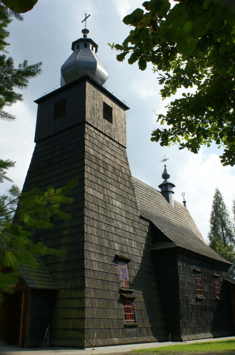 Najstarszy drewniany kościół w Bieszczadach