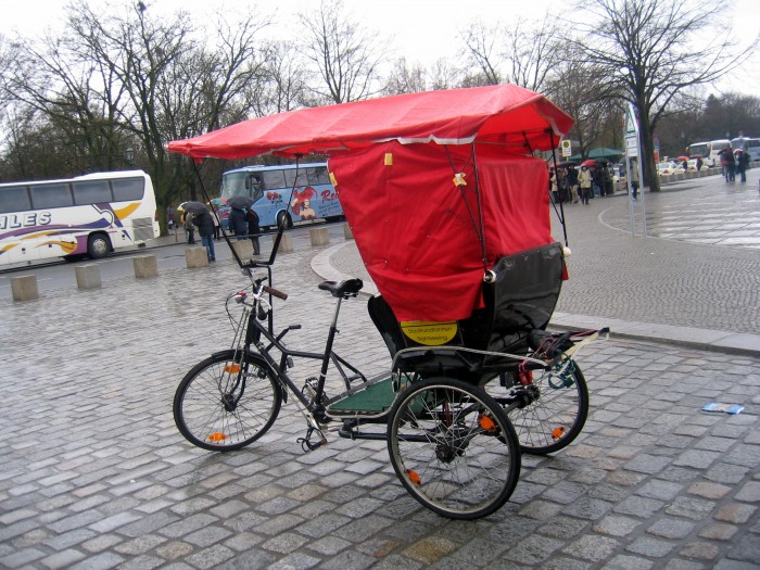 Riksze rowerowe w Berlinie