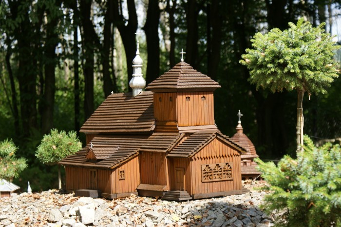 Miniatury cerkwi w Myczkowcach
