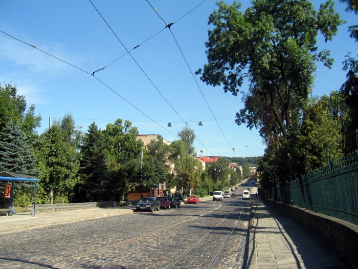 Ulica przy Cm. Łyczakowskim