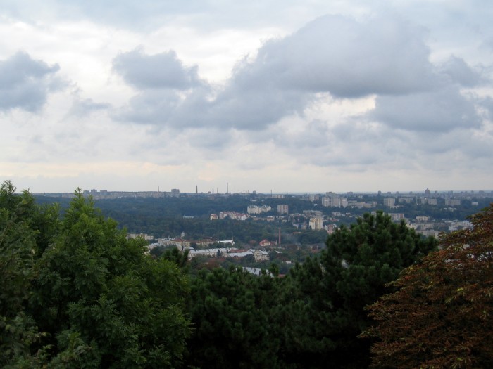 Widoki Lwowa z Wysokiego Zamku