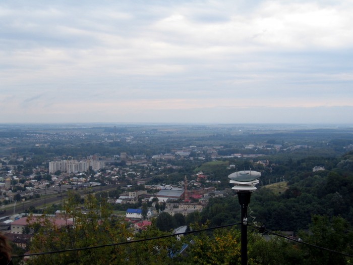 Widoki Lwowa z Wysokiego Zamku