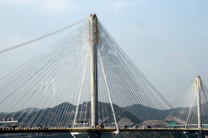 Most łączący półwysep Kowloon z wyspą Hongkong