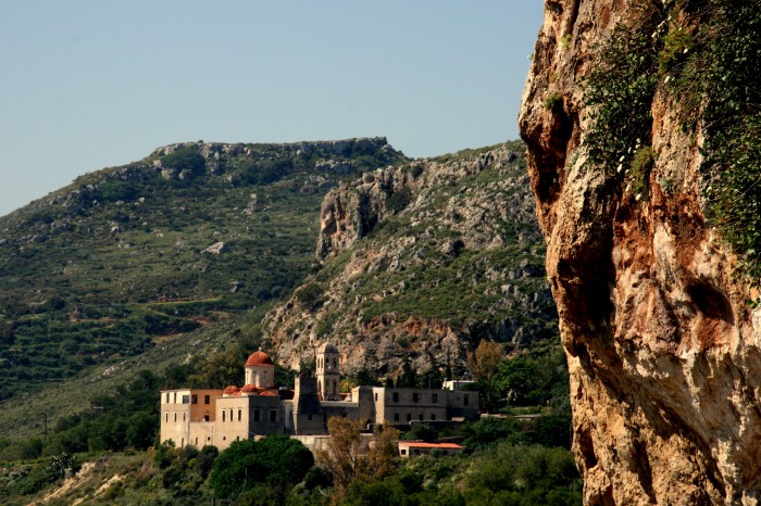 Klasztor Gonia II (W drodze do Kolimbari)