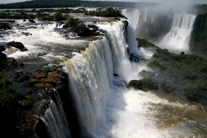 Potęga natury...(Wodospady Iguazu)
