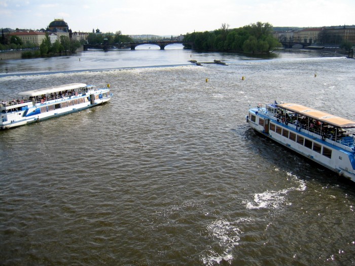 Widok z Mostu Karola