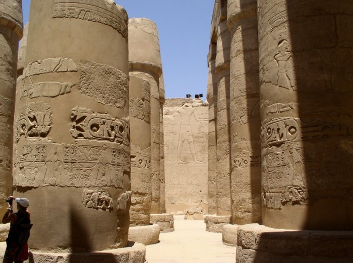 Sala Hypostylowa w Karnaku