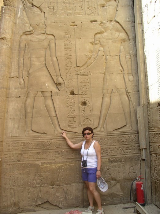 Hieroglify w Edfu