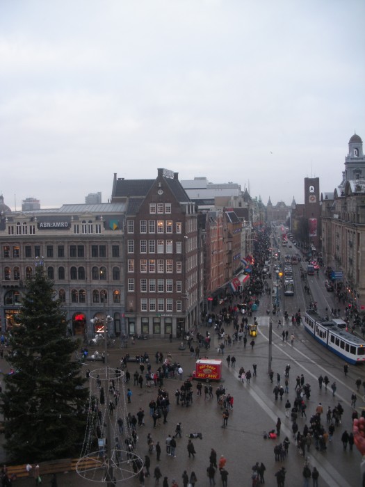 Główny plac Amsterdamu
