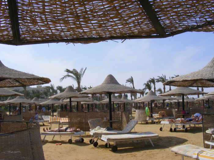 Plaża przy Hotelu Festival