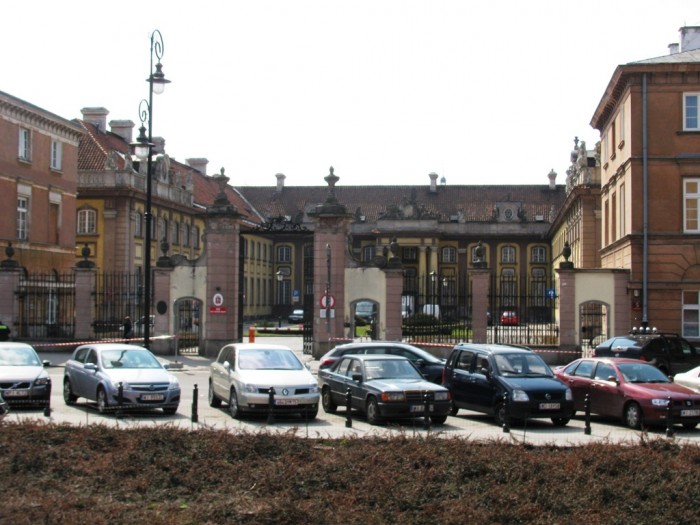 Stare Miasto- Pałac Branickich widok od ul. Podwale