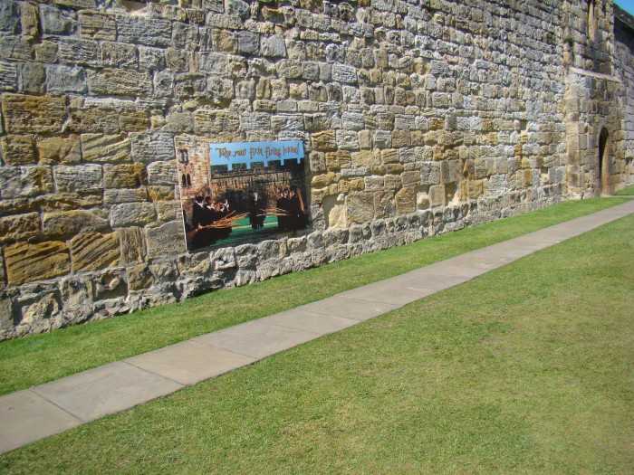 Miejsce gdzie kręcili sceny do filmu o Harrym Poterze, Alnvick Castle