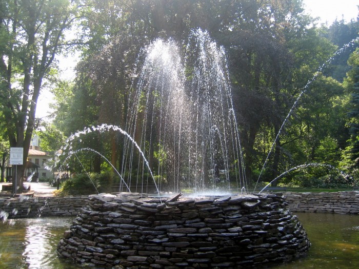 Park Zdojowy - fontanna