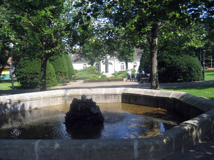 Park Zdrojowy - fontanna