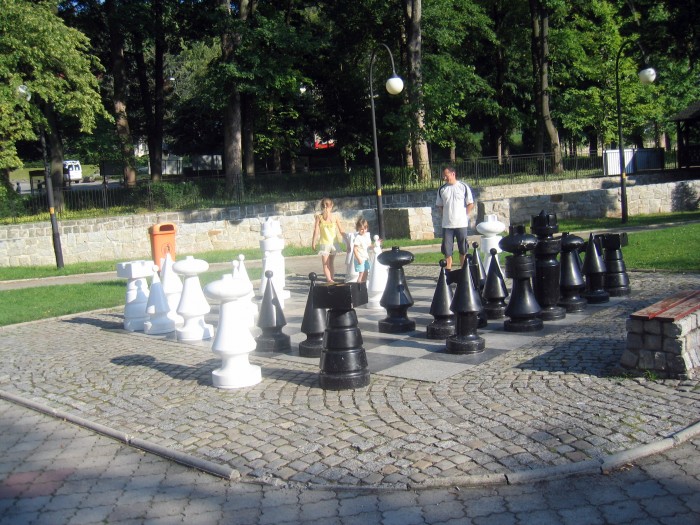 Park Zdrojowy - szachy