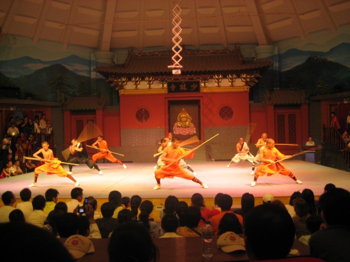 Klasztor Shaolin - pokaz