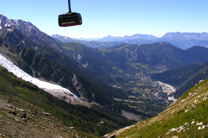 Kolejka z Chamonix.
