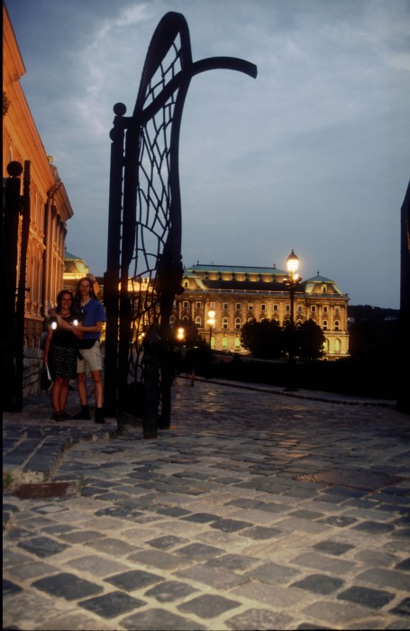 Budapest brama na zamek