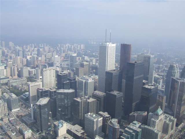 Widok z CN Tower