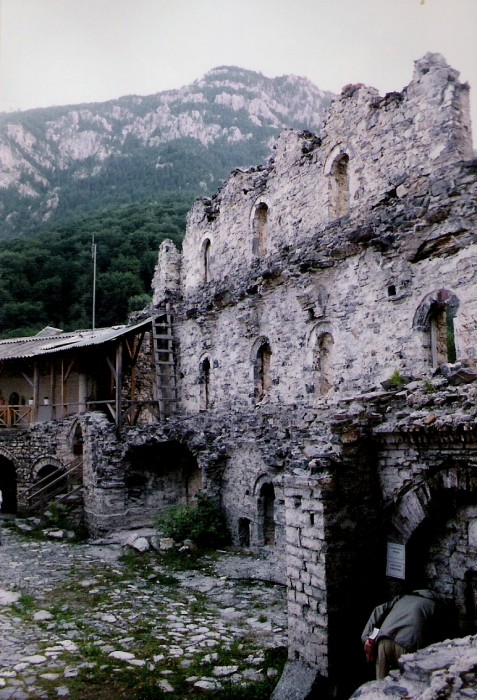 Pod Olimpem - klasztor Agiou Dionisiou